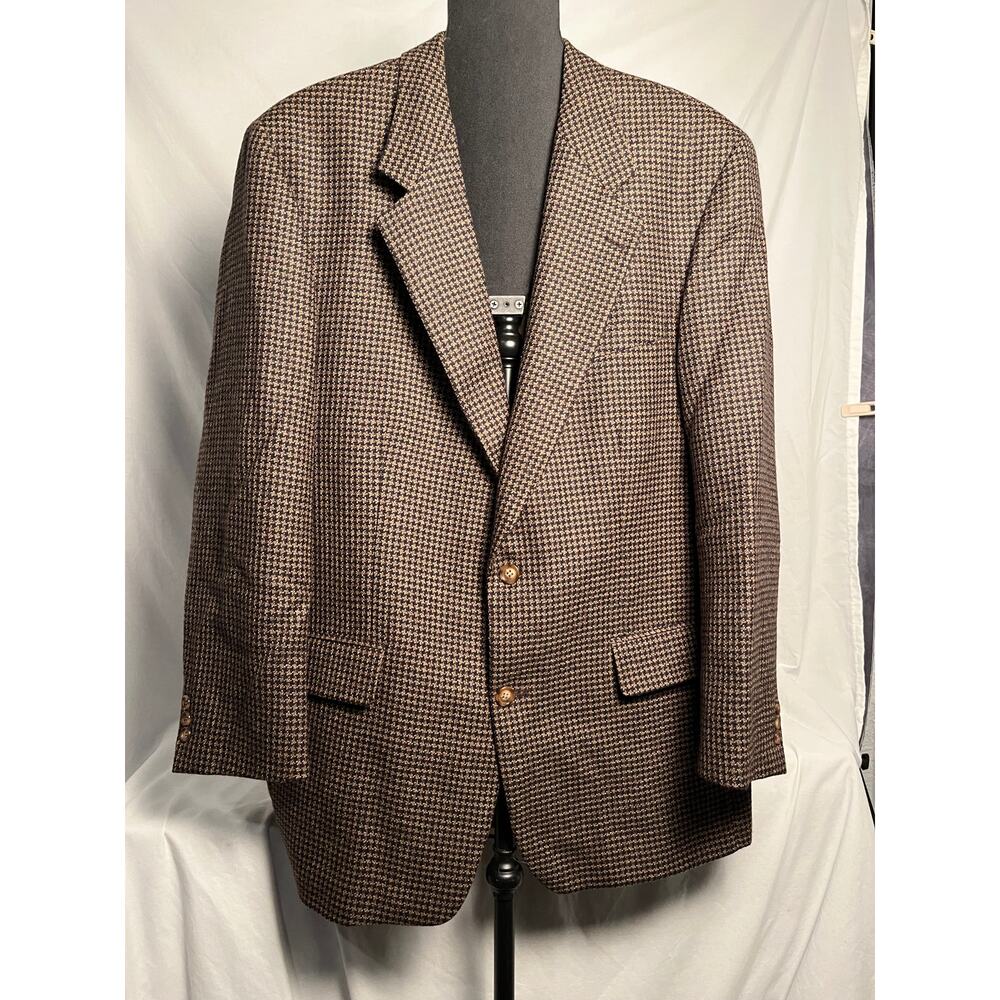 Brandini Le Collezioni Wool Blazer Sport Coat Men’s Size 44T Brown